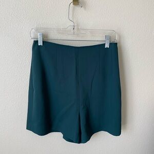 Club Monaco Women’s High Waisted Shorts Dark Teal Size 6 Business Casual Shorts